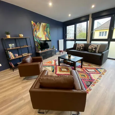 Duplex By Aurelle 2-wifi-10 Mn Centre Strasbourg- Proche Parlement Europeen
