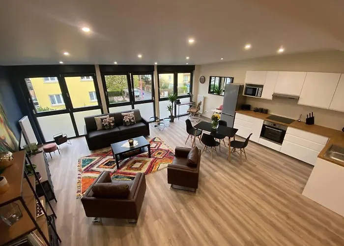 Duplex Cosy Proche Parlement Europeen Et Strasbourg * Schiltigheim
